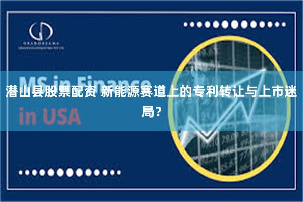 潜山县股票配资 新能源赛道上的专利转让与上市迷局？